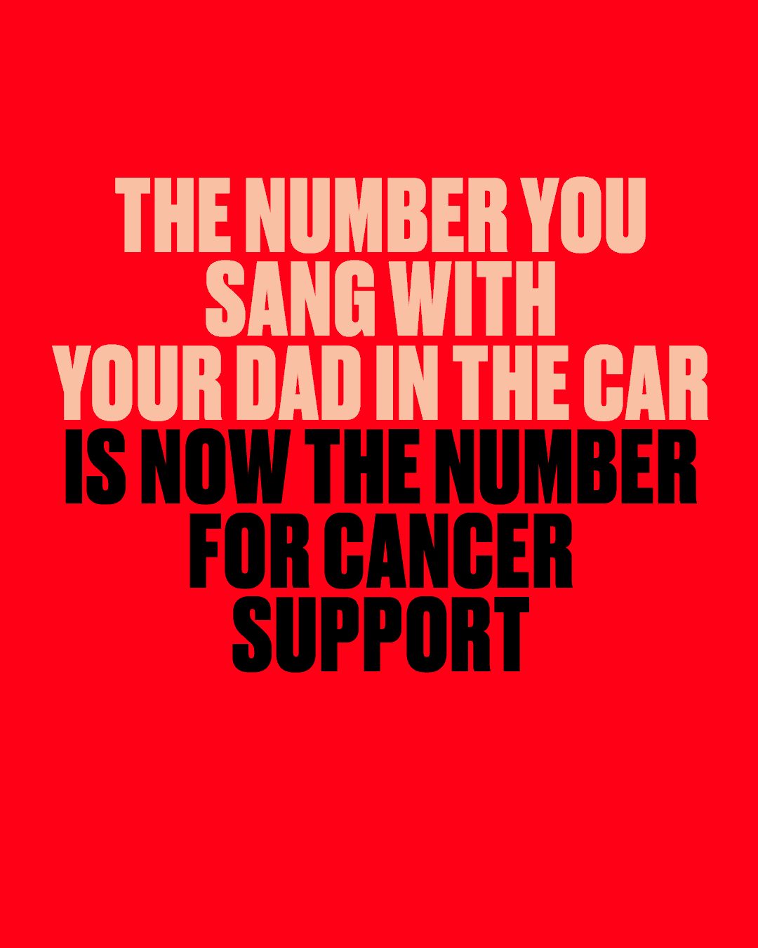 The number everyone knows by heart is now the number for cancer support. 272-867-5309